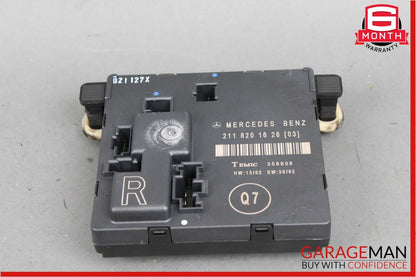 03-06 Mercedes W211 E500 E55 AMG Rear Right Passenger Door Control Module Unit