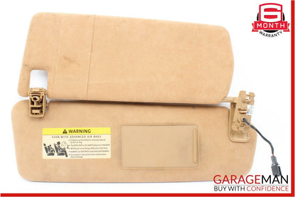 08-10 Porsche Cayenne 957 Front Right Side Sunvisor Sun Visor Shade Alcantara