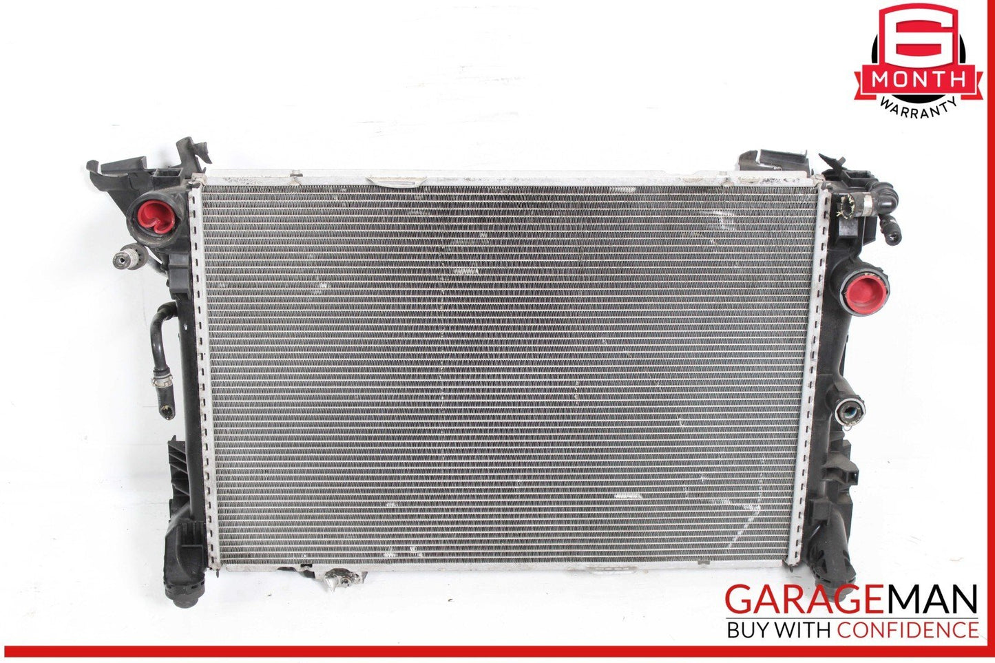 12-15 Mercedes W204 C250 M271 Engine Cooling Radiator AC Air A/C Condenser OEM