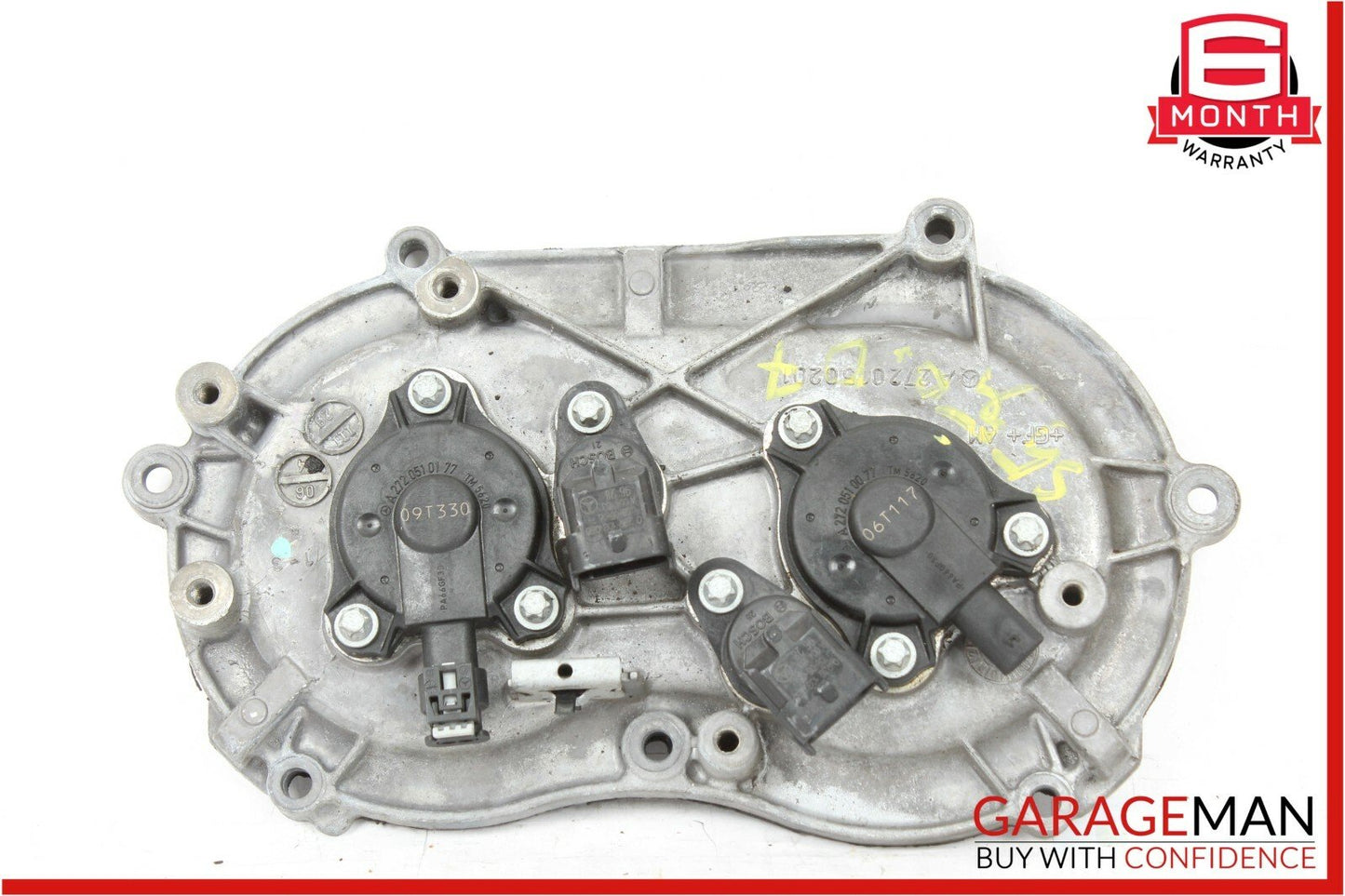 06-10 Mercedes S550 CLK350 E350 Front Left Engine Timing Chain Valve Cover Plate