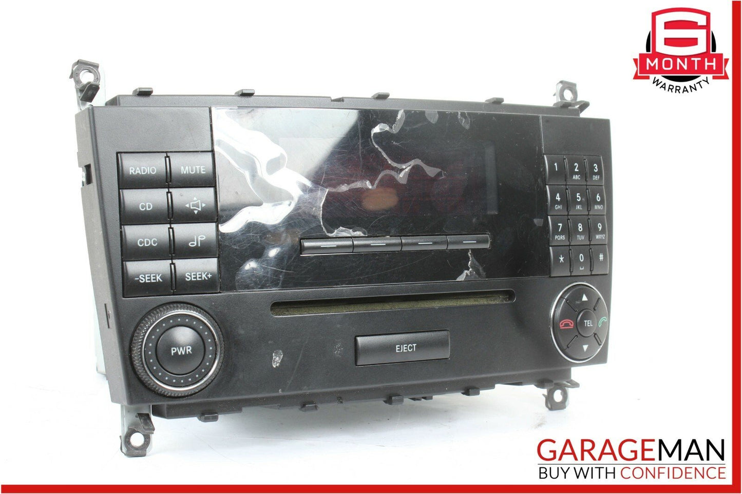 05-07 Mercedes W203 C230 Radio Stereo Audio CD Player Head Unit AM FM MF2531 OEM