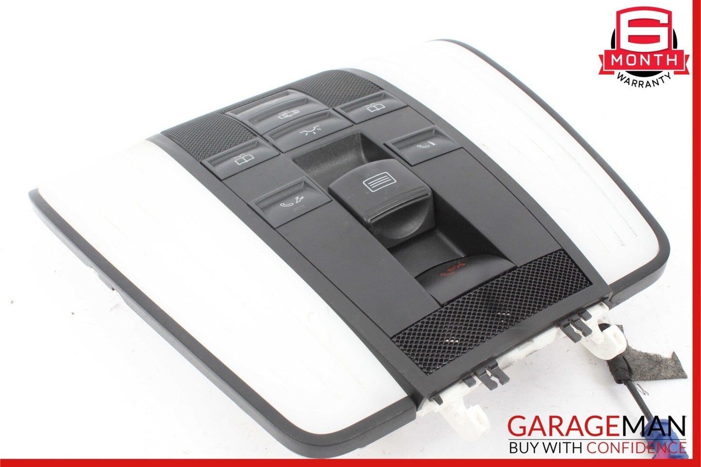 10-16 Mercedes W212 E350 E500 Overhead Dome Light Lamp Black 2129061000 OEM