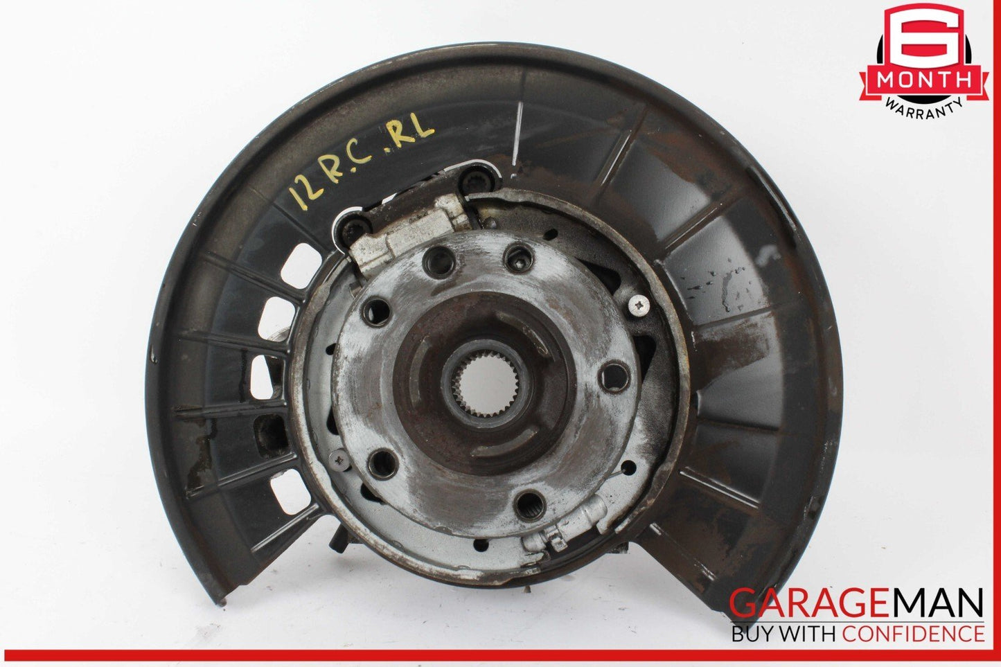 11-14 Porsche Cayenne S 958 Rear Left Side Driver Knuckle Spindle OEM