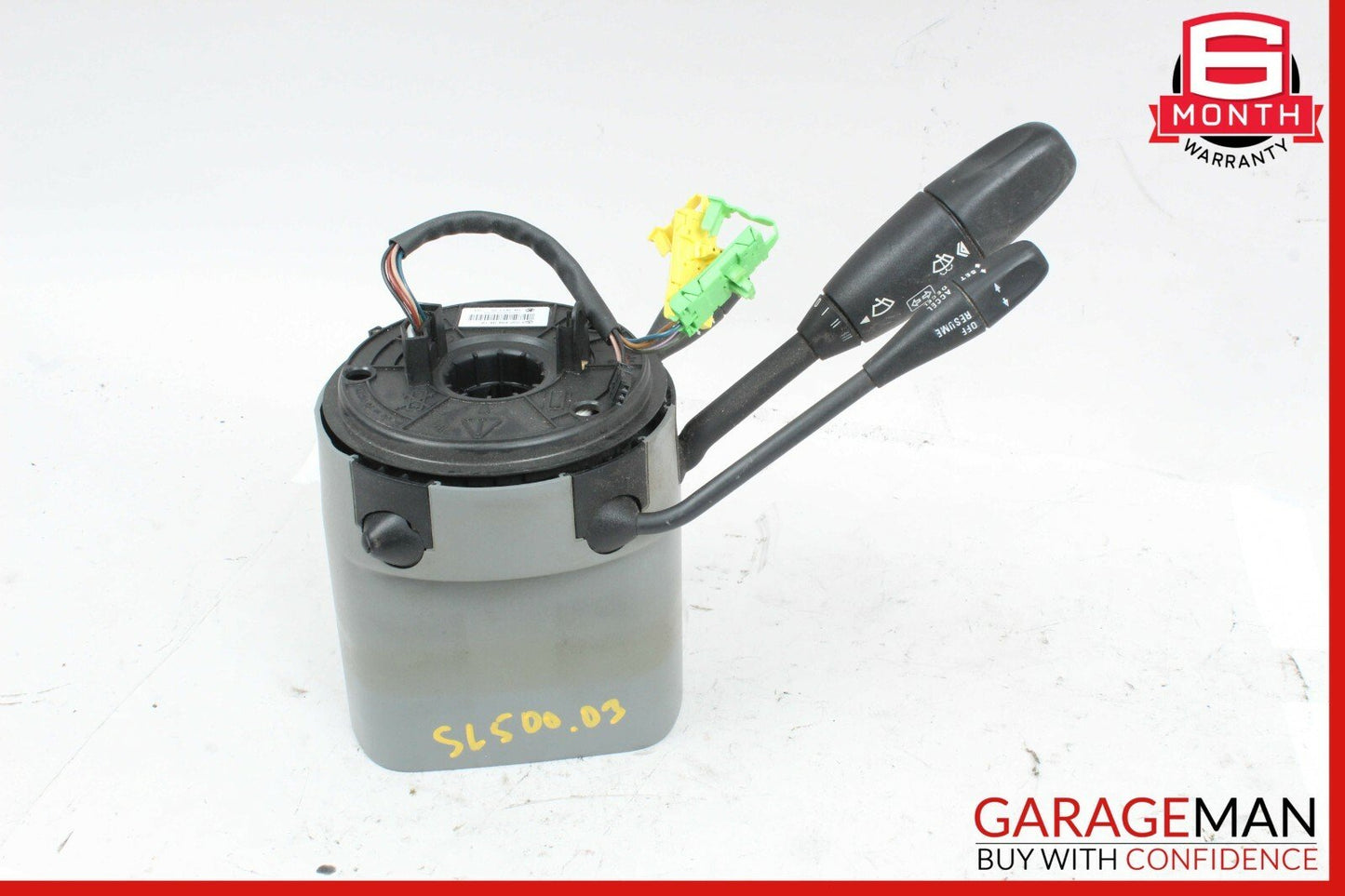 03-06 Mercedes R230 SL500 Steering Column Combination Switch Assembly Grey OEM