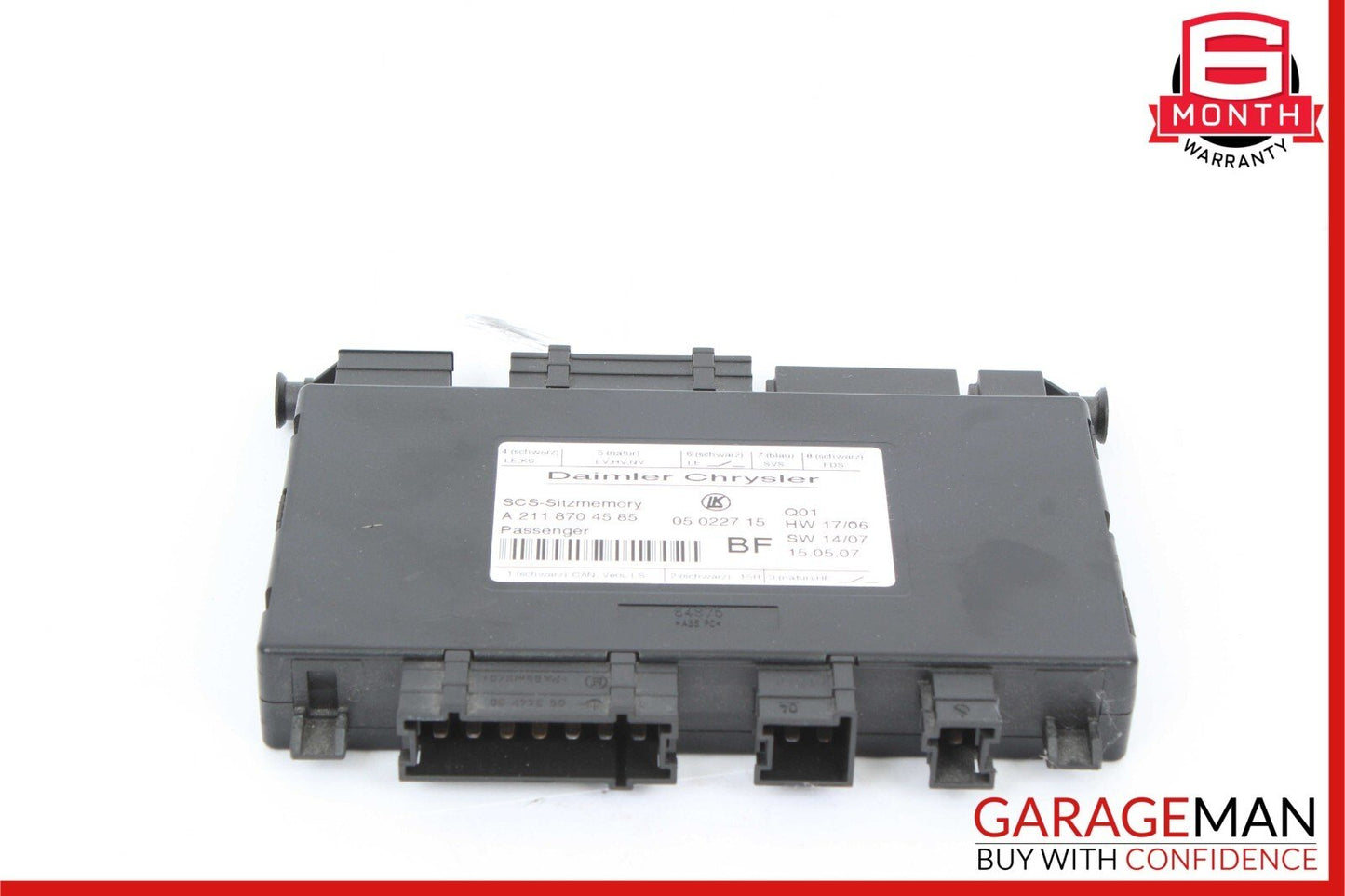 03-11 Mercedes W211 E350 CLS550 GL450 Front Right Seat Control Module Unit