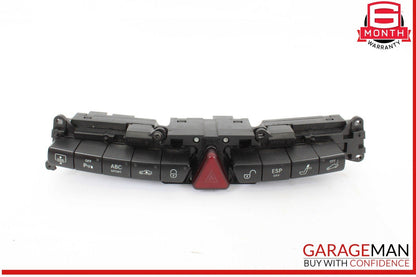 03-06 Mercedes W220 S55 AMG S430 Center Dash Switch ESP Hazard Door Lock OEM