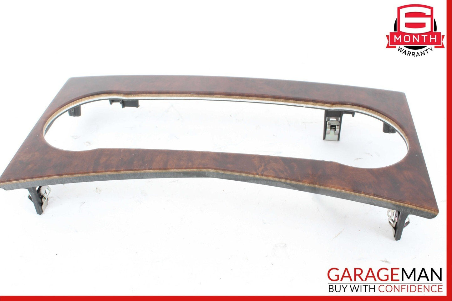 08-14 Mercedes W204 C280 C300 A/C Climate Control Switch Trim Bezel Cover Wood