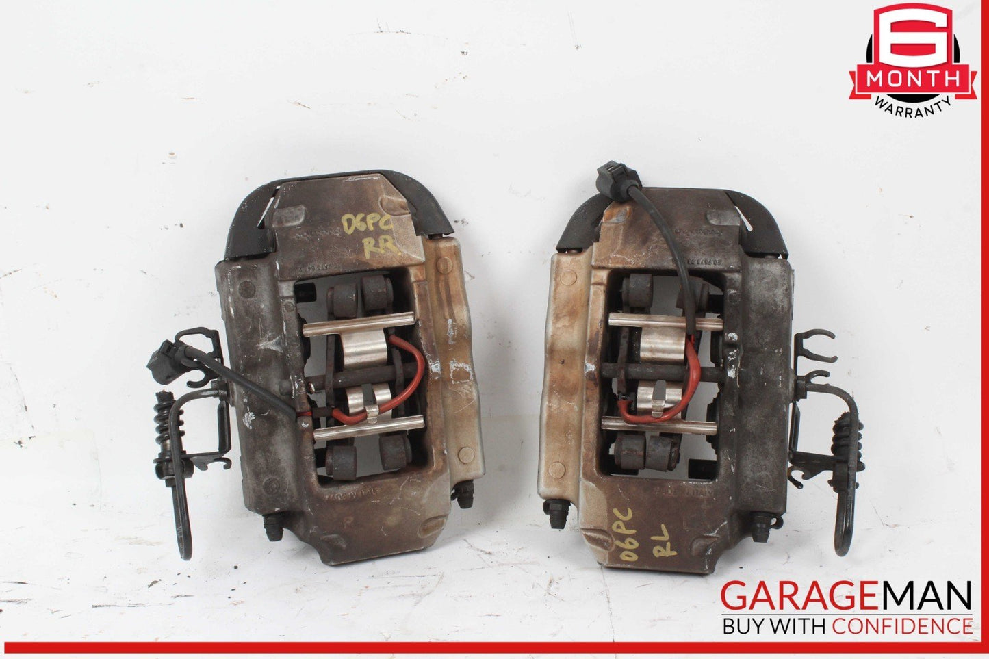 03-10 Porsche Cayenne 955 957 Brembo Rear Brake Caliper Calipers Set of 2 Pc