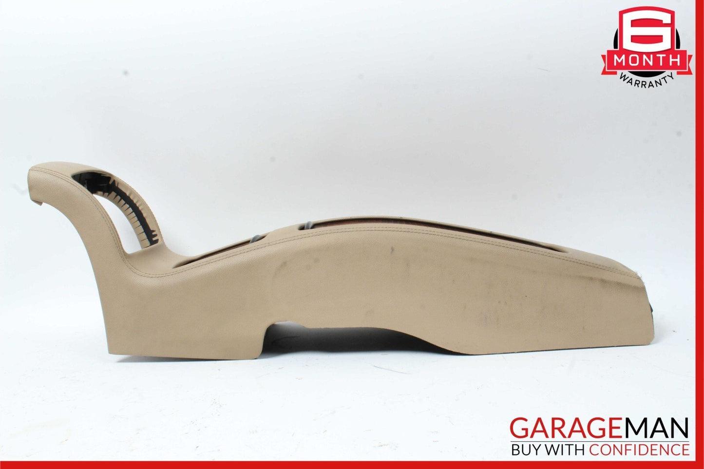 06-11 Mercedes W219 CLS500 Rear Center Console Armrest Storage Tray Cover Brown