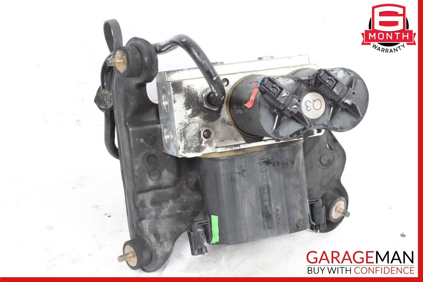 00-06 Mercedes W220 S55 AMG Front ABC Hydraulic Valve Block Suspension Pump OEM