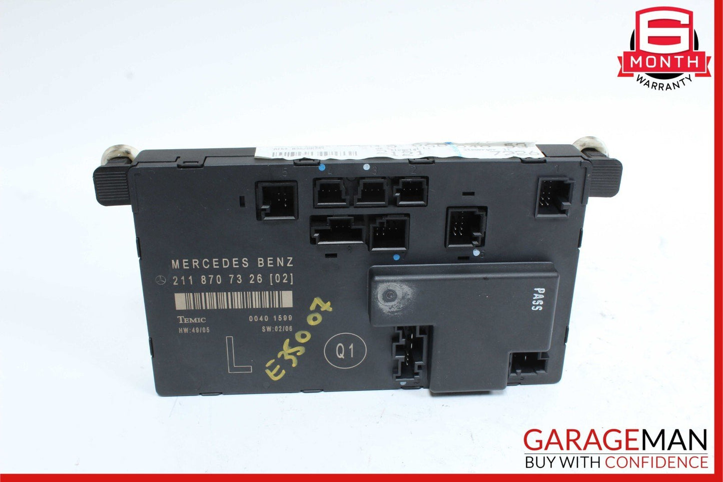 03-09 Mercedes W211 E350 E550 Front Left Side Door Controller Module OEM
