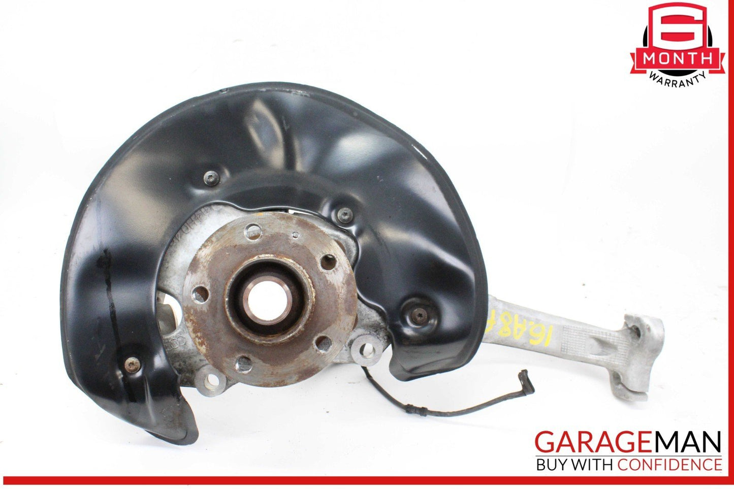 11-18 Audi A8 S8 Front Left Driver Side Spindle Knuckle Wheel Hub 4H0407241L OEM