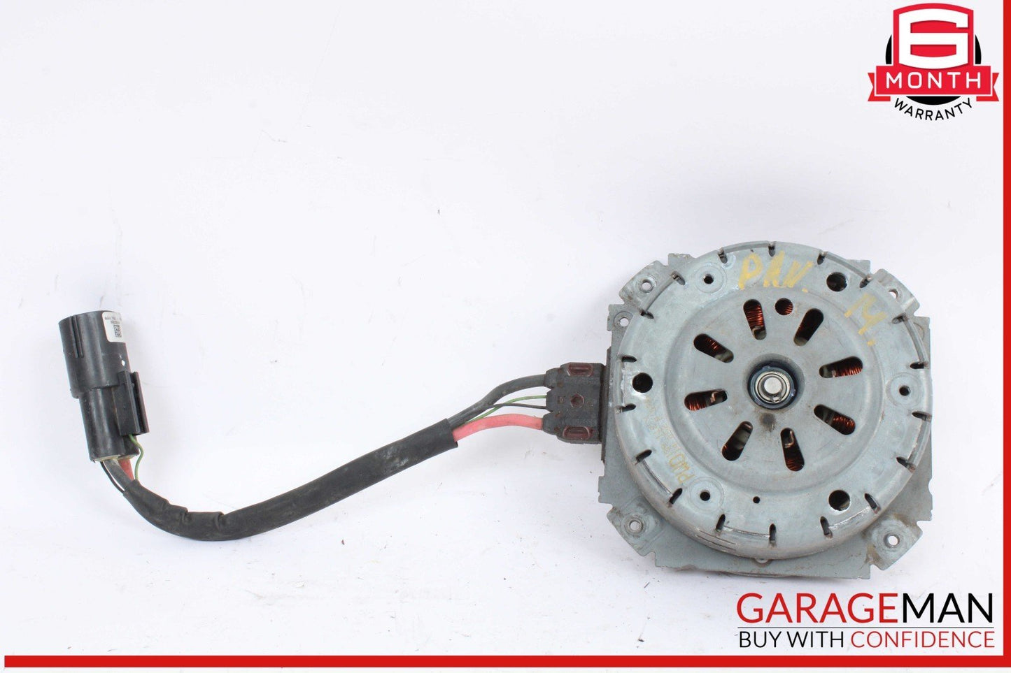 10-16 Porsche Panamera 970 E-Hybrid Engine Radiator Cooling Fan Motor OEM