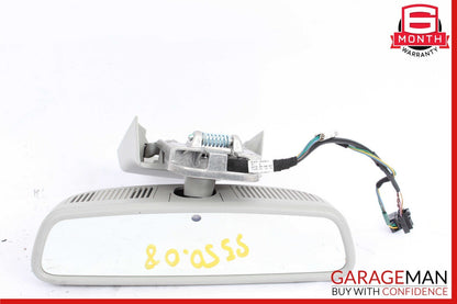 07-09 Mercedes W221 S550 S63 AMG Interior Top Upper Rear View Mirror Gray OEM