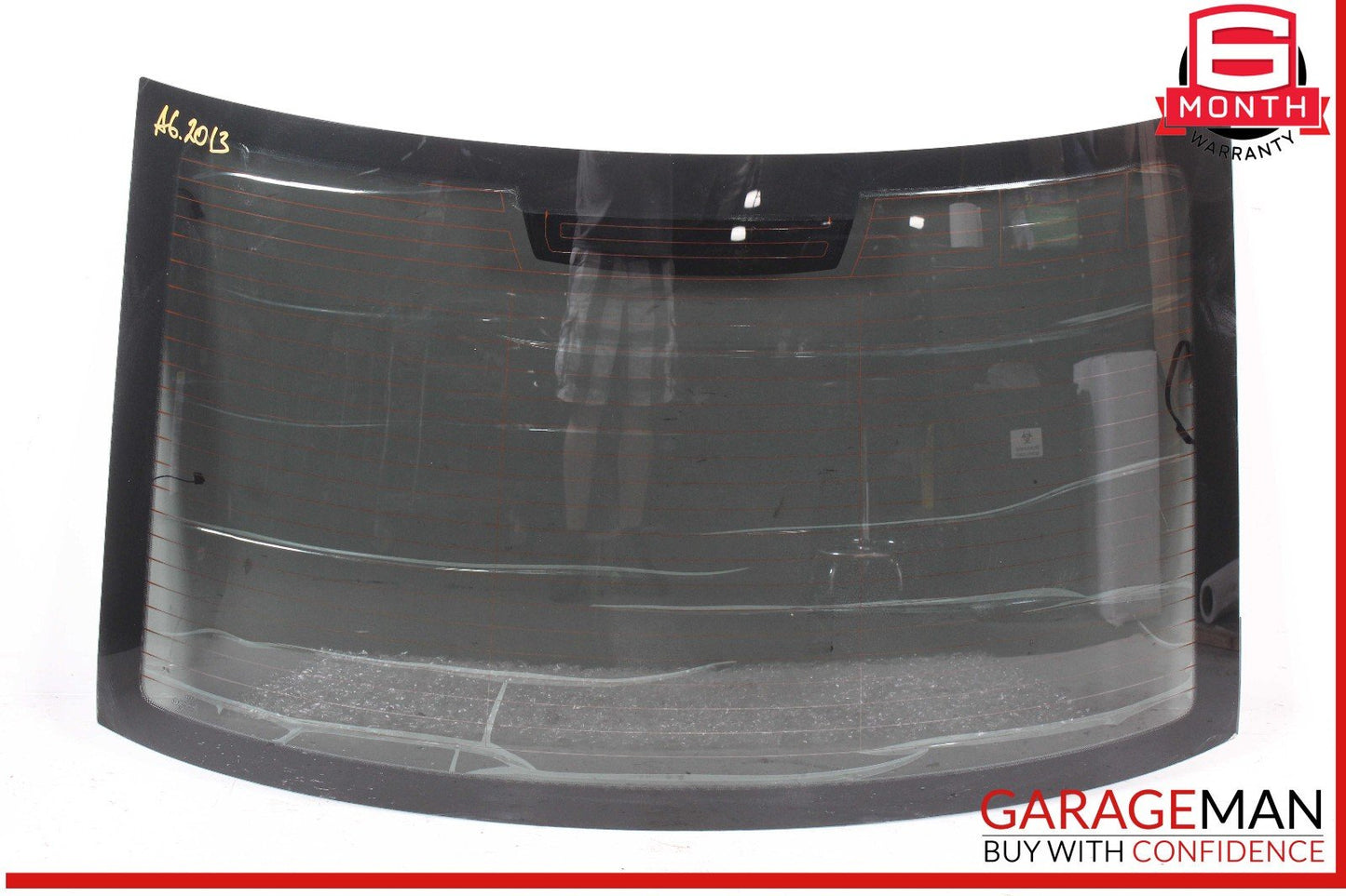 12-18 Audi A6 Rear Windshield Wind Shield Back Glass OEM