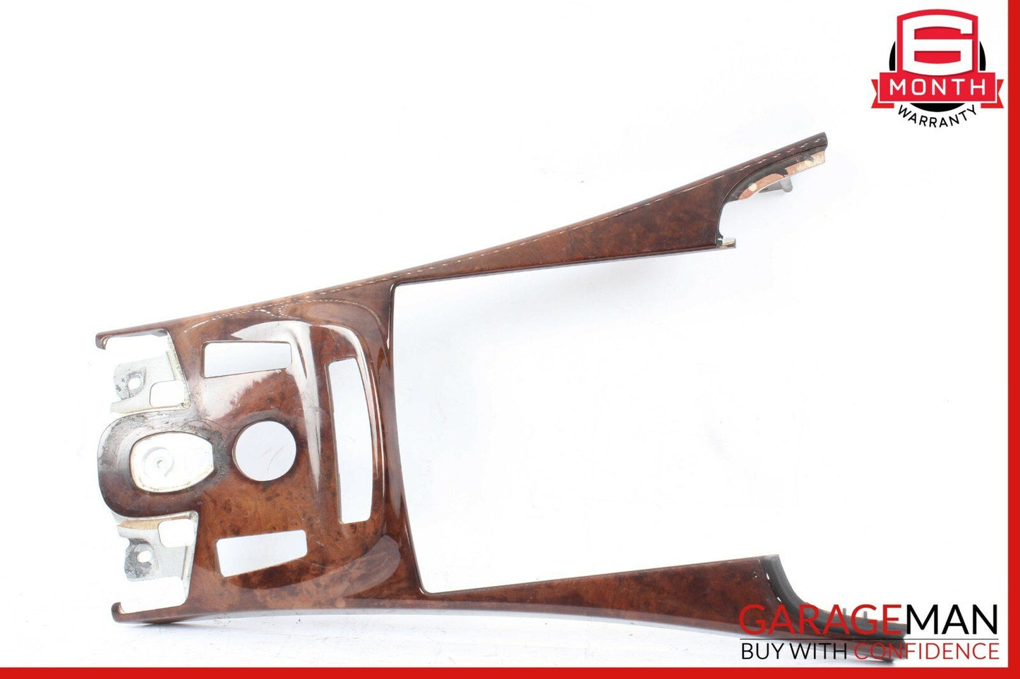 10-13 Mercedes W221 S550 S63 AMG Front Center Console Multi Function Trim Wood