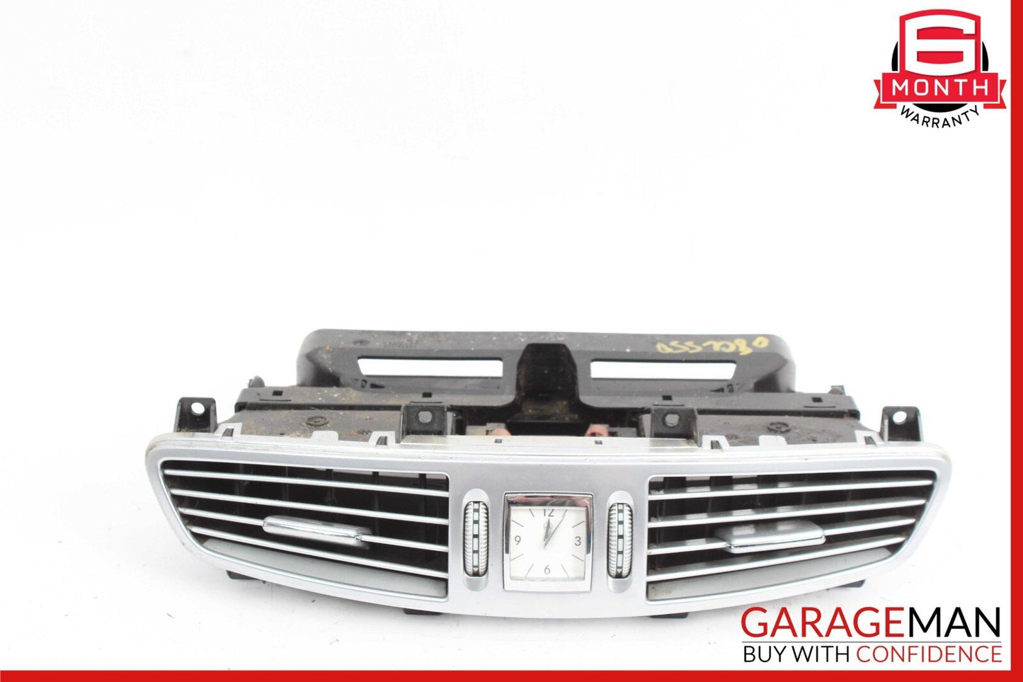 07-14 Mercedes W216 CL550 CL600 Dashboard Center A/C AC Air Vent w/ Clock OEM