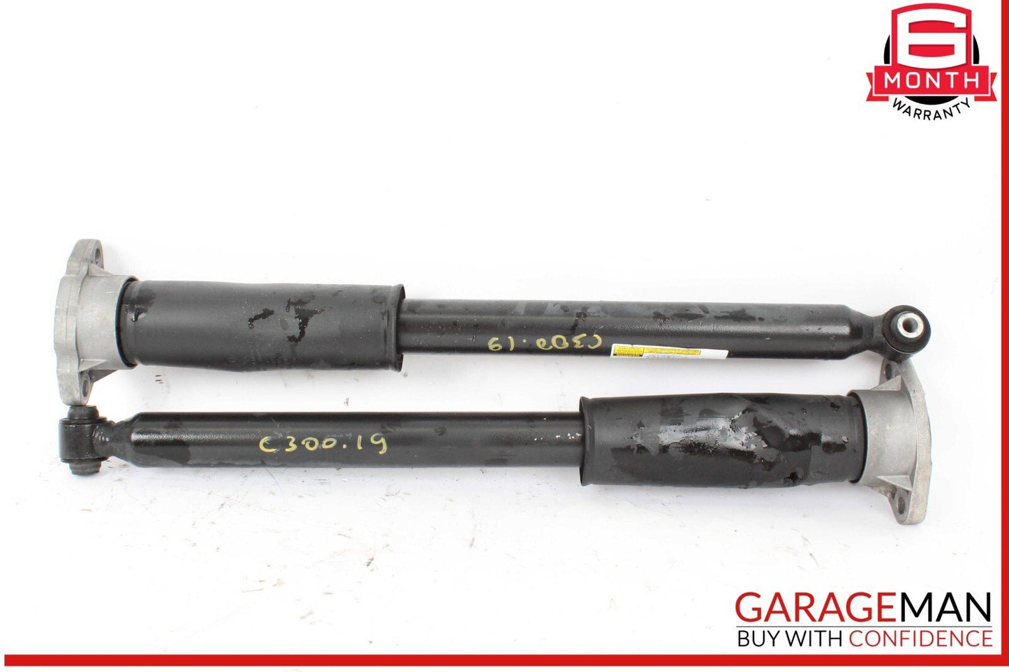 15-20 Mercedes W205 C300 C350e Rear Left & Right Shock Strut Absorber Set OEM