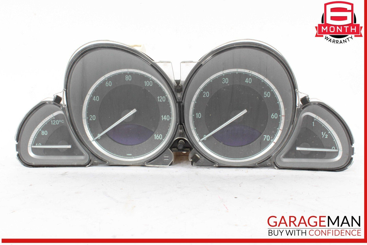 09-12 Mercedes R230 SL550 SL600 Instrument Cluster Speedometer 2305400023 OEM