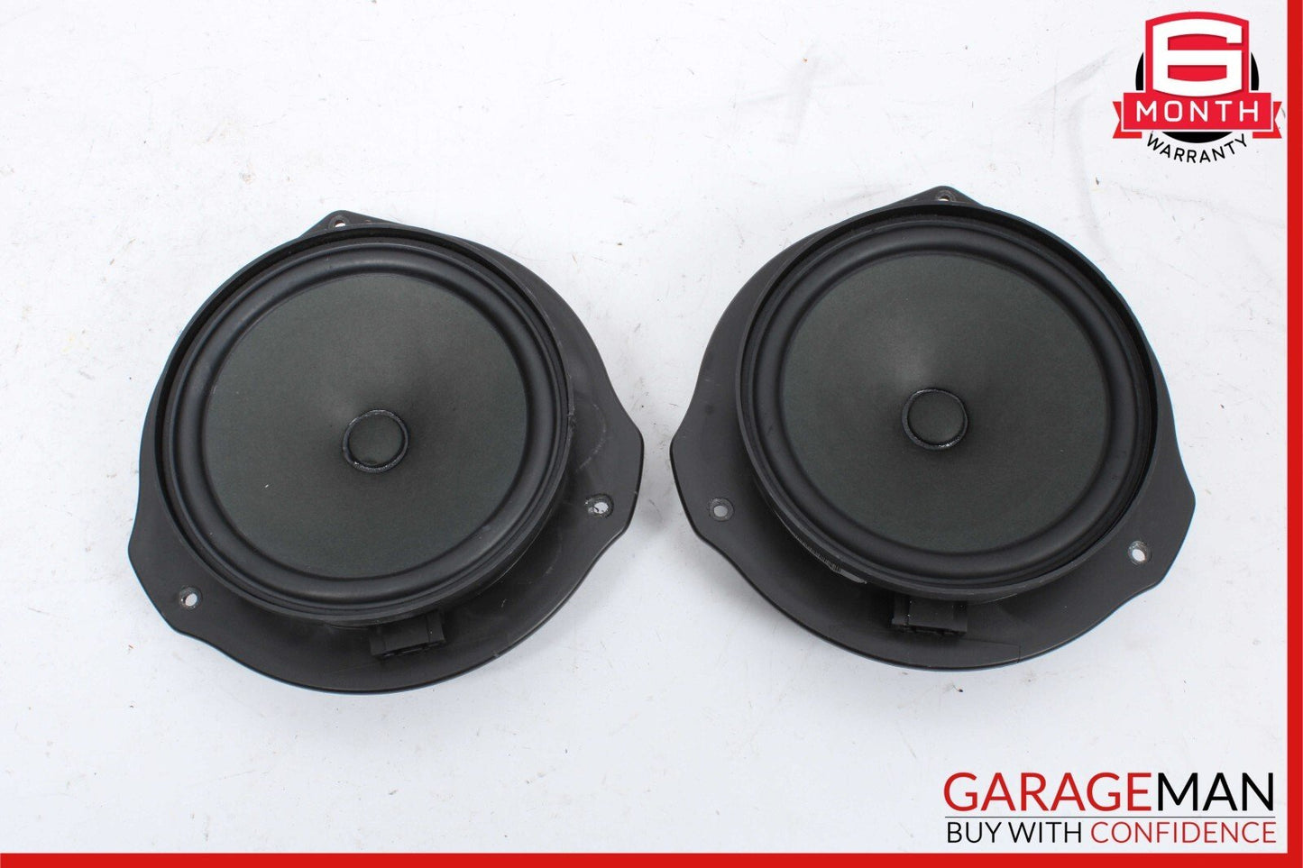 08-14 Mercedes W204 C250 Front Right & Left Door Sound Speakers Set of 2 OEM