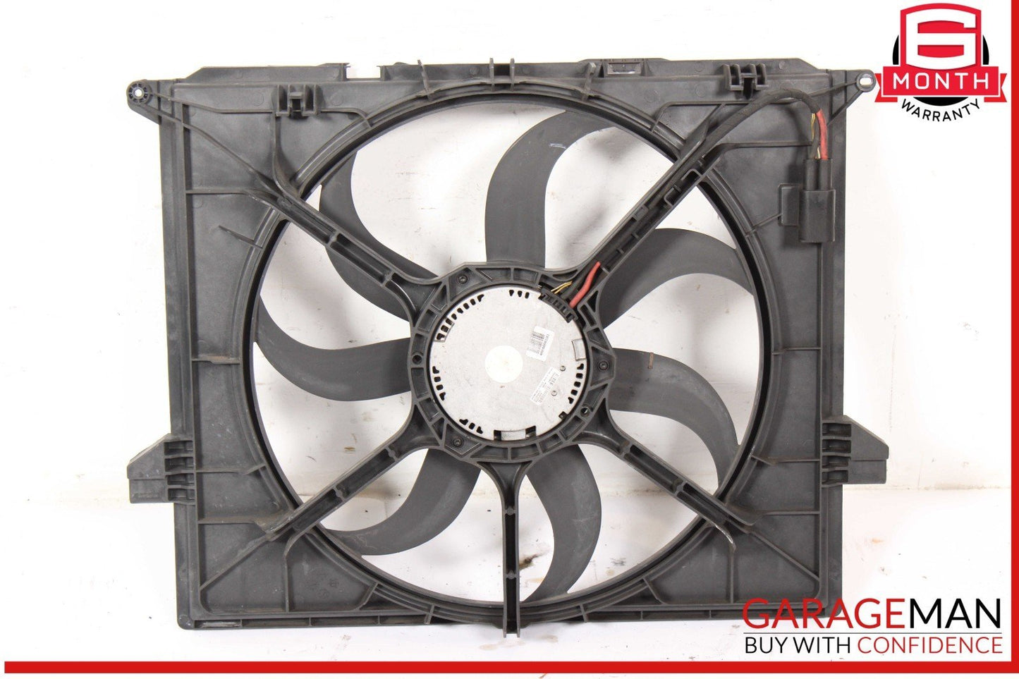 06-11 Mercedes W164 ML350 ML500 Engine Cooling Fan Motor Shroud OEM