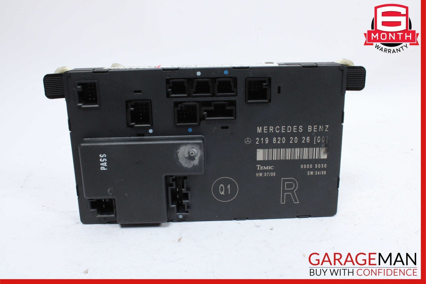06-11 Mercedes W219 CLS550 CLS500 Front Right Side Door Control Module Unit