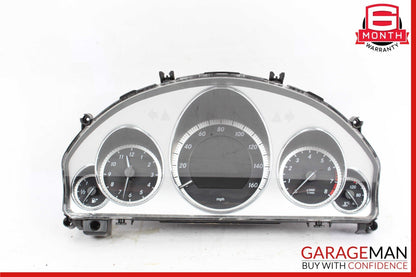 10-13 Mercedes W212 E350 E500 E550 Speedometer Instrument Cluster Odometer Assy
