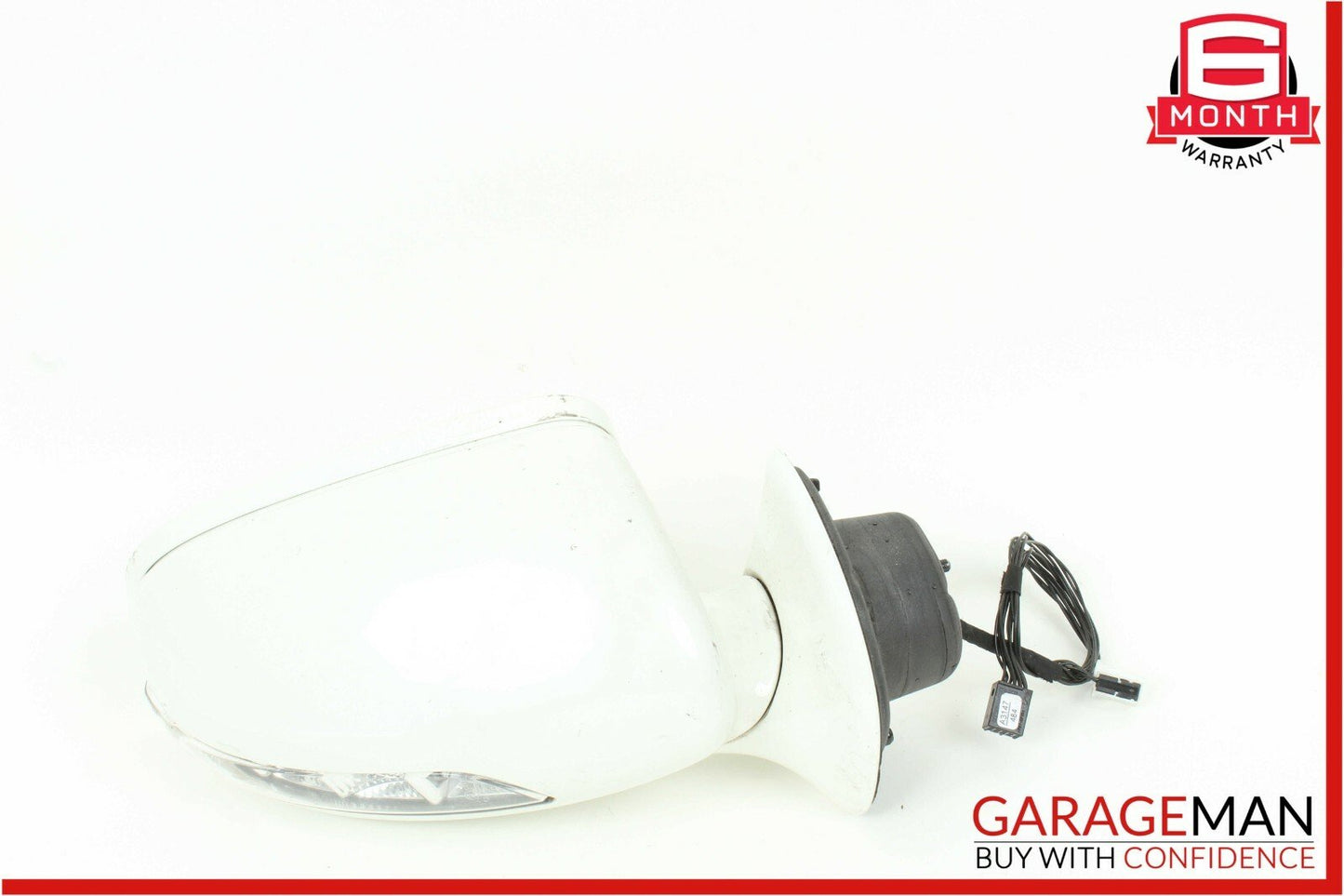 07-09 Mercedes W211 E63 AMG Front Right Side Mirror Door Rear View White OEM