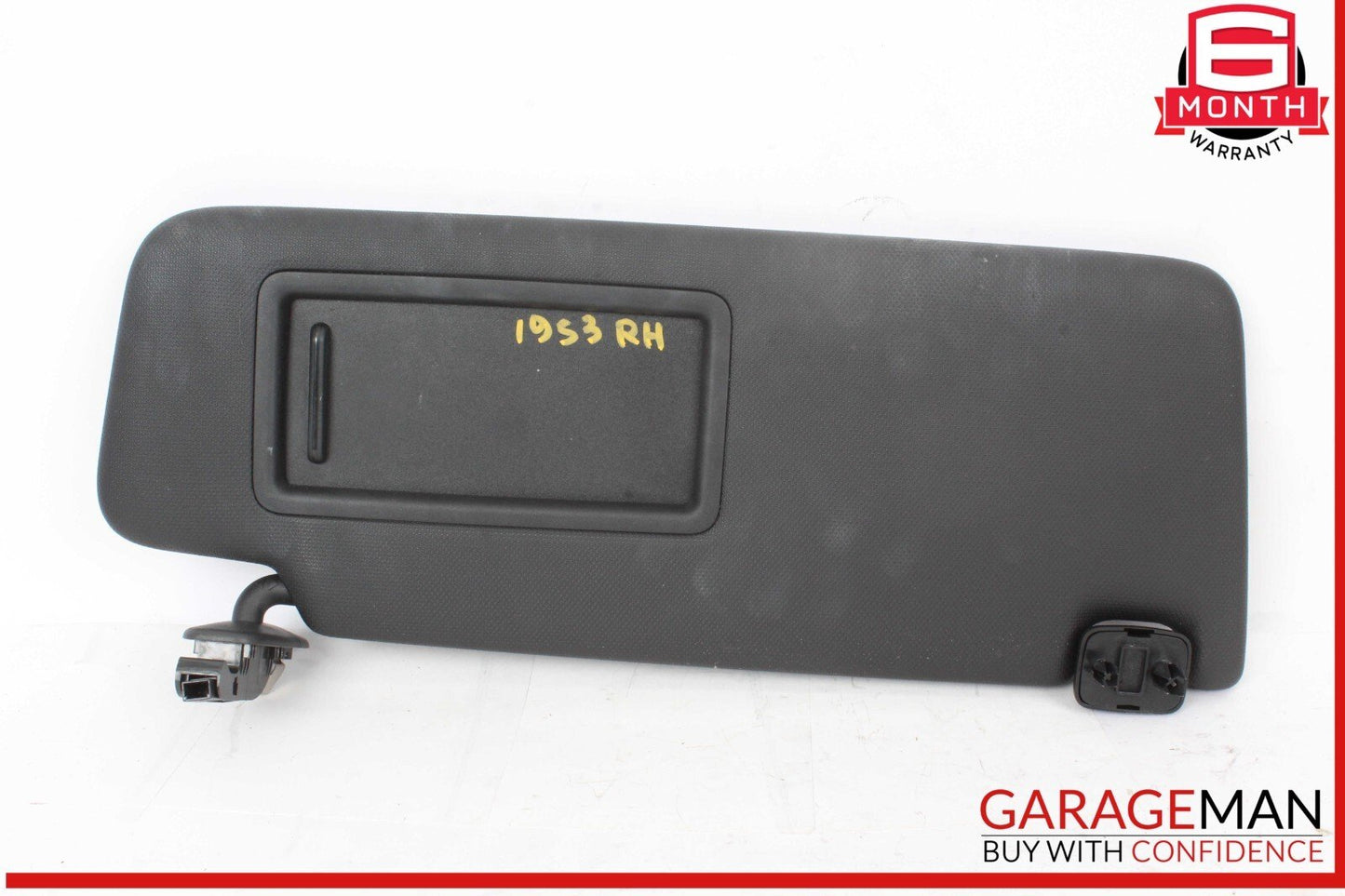 17-20 Audi S3 A3 Front Right Passenger Side Sun Visor Sunvisor Black 8H0010501