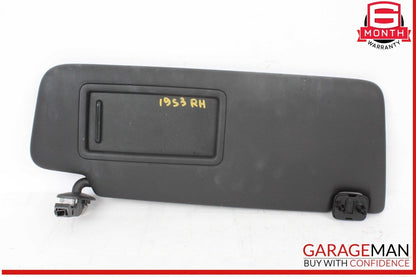 17-20 Audi S3 A3 Front Right Passenger Side Sun Visor Sunvisor Black 8H0010501