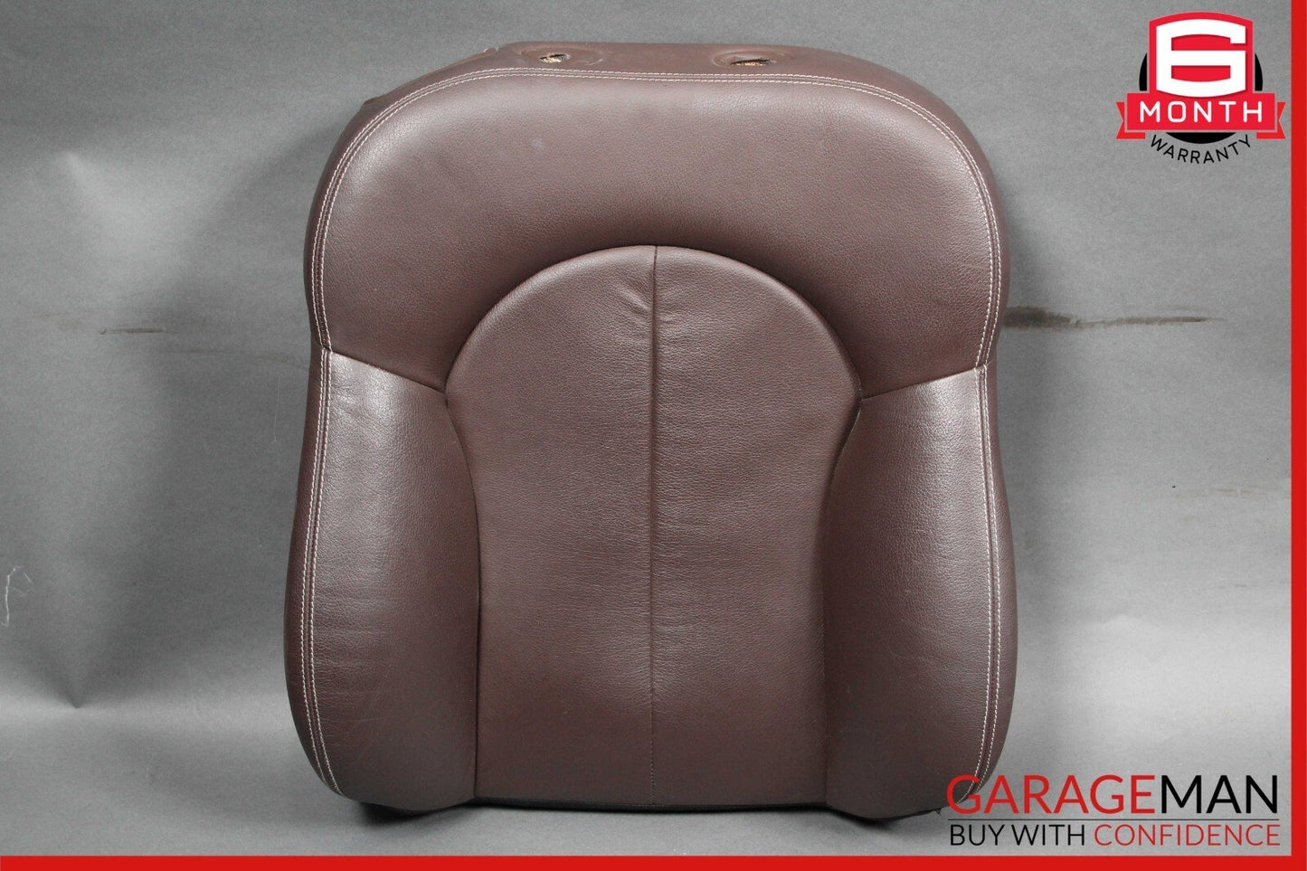 03-09 Mercedes W209 CLK320 CLK500 Front Right Side Top Upper Seat Cushion Brown
