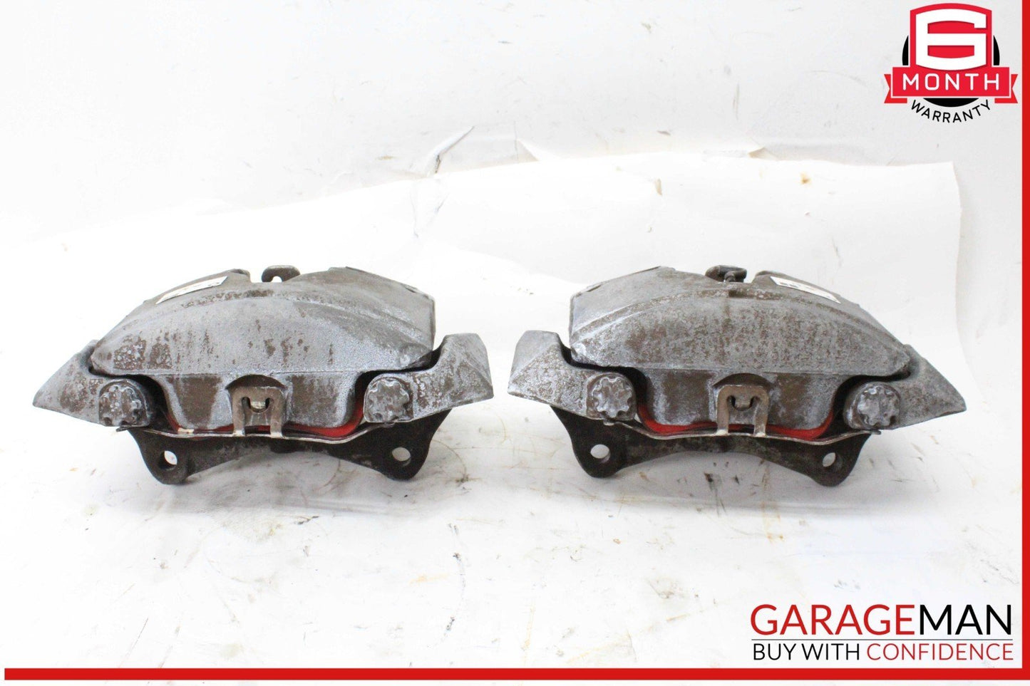 13-16 Audi A4 Front Left and Front Right Side Brake Caliper Calipers Set OEM