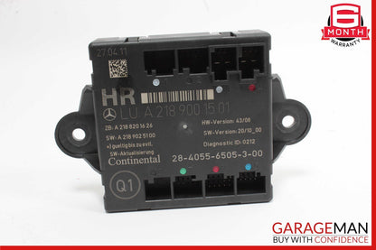 08-18 Mercedes W204 C300 E550 CLS63 Rear Right Side Door Control Module Unit
