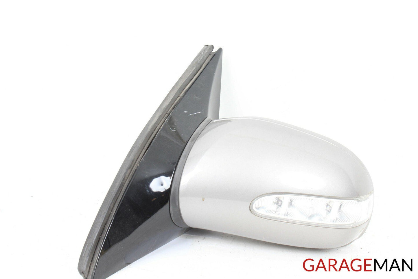 06-10 Mercedes W251 R350 Front Left Driver Side Mirror Door Rear View Silver OEM