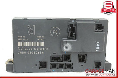 06-11 Mercedes W219 CLS500 CLS550 Front Right Side Door Control Module Unit