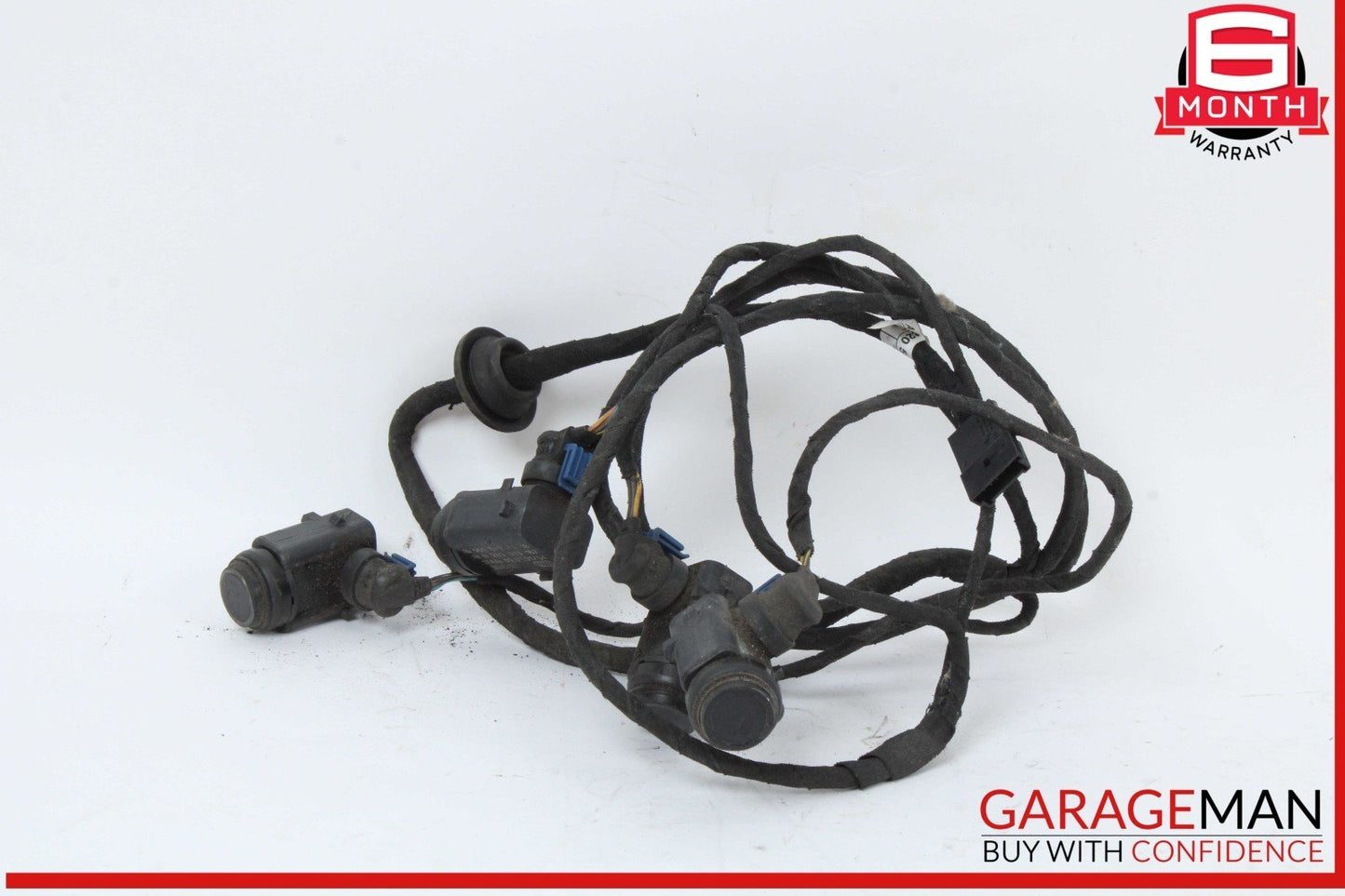 03-06 Mercedes R230 SL500 SL55 AMG Bumper Parktronic Parking Sensor Set OEM