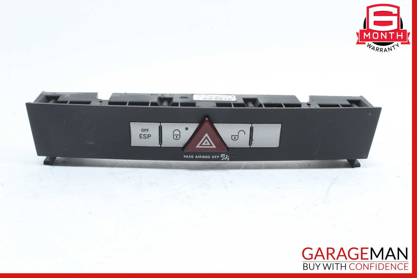 05-08 Mercedes R171 SLK350 SLK280 Door Lock Dash Hazard Light Control Panel OEM
