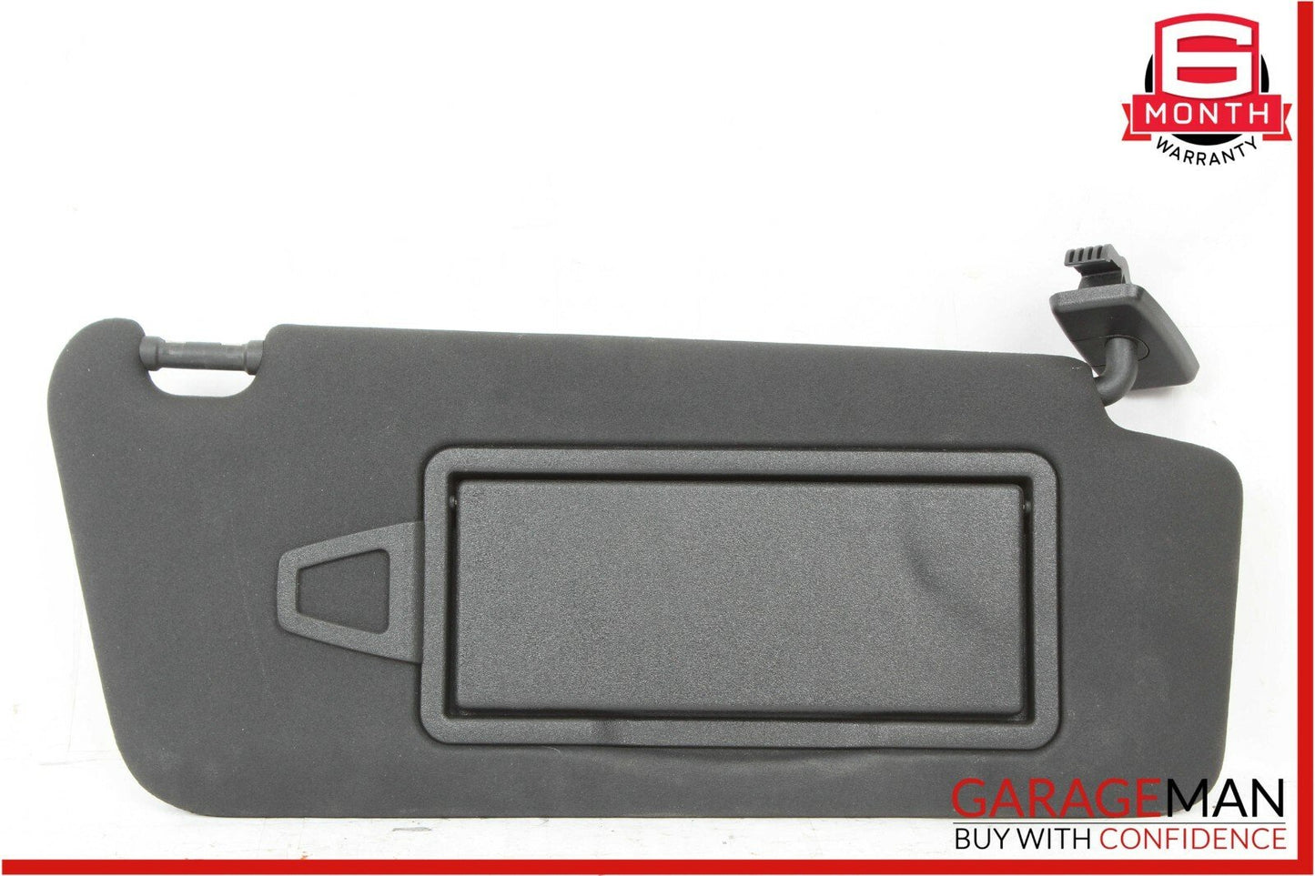 08-14 Mercedes W204 C250 Front Right Side Sun Visor Sunvisor Shade Cover Black
