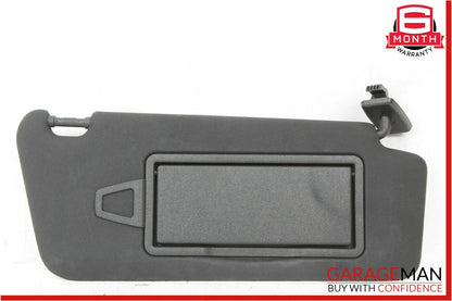 08-14 Mercedes W204 C250 Front Right Side Sun Visor Sunvisor Shade Cover Black