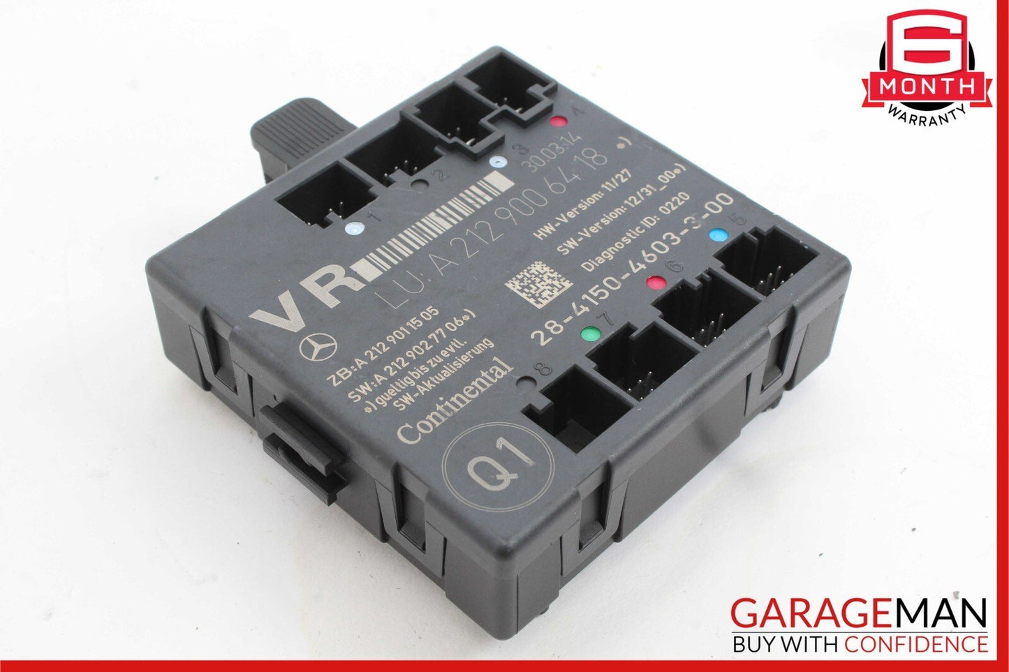 08-15 Mercedes W204 C350 C250 C63 AMG Front Right Side Door Control Module Unit