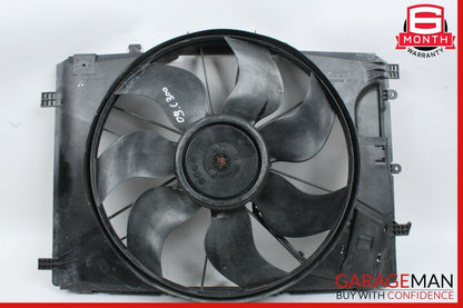 08-11 Mercedes W204 C300 Engine Radiator Cooling Fan Motor Assembly OEM