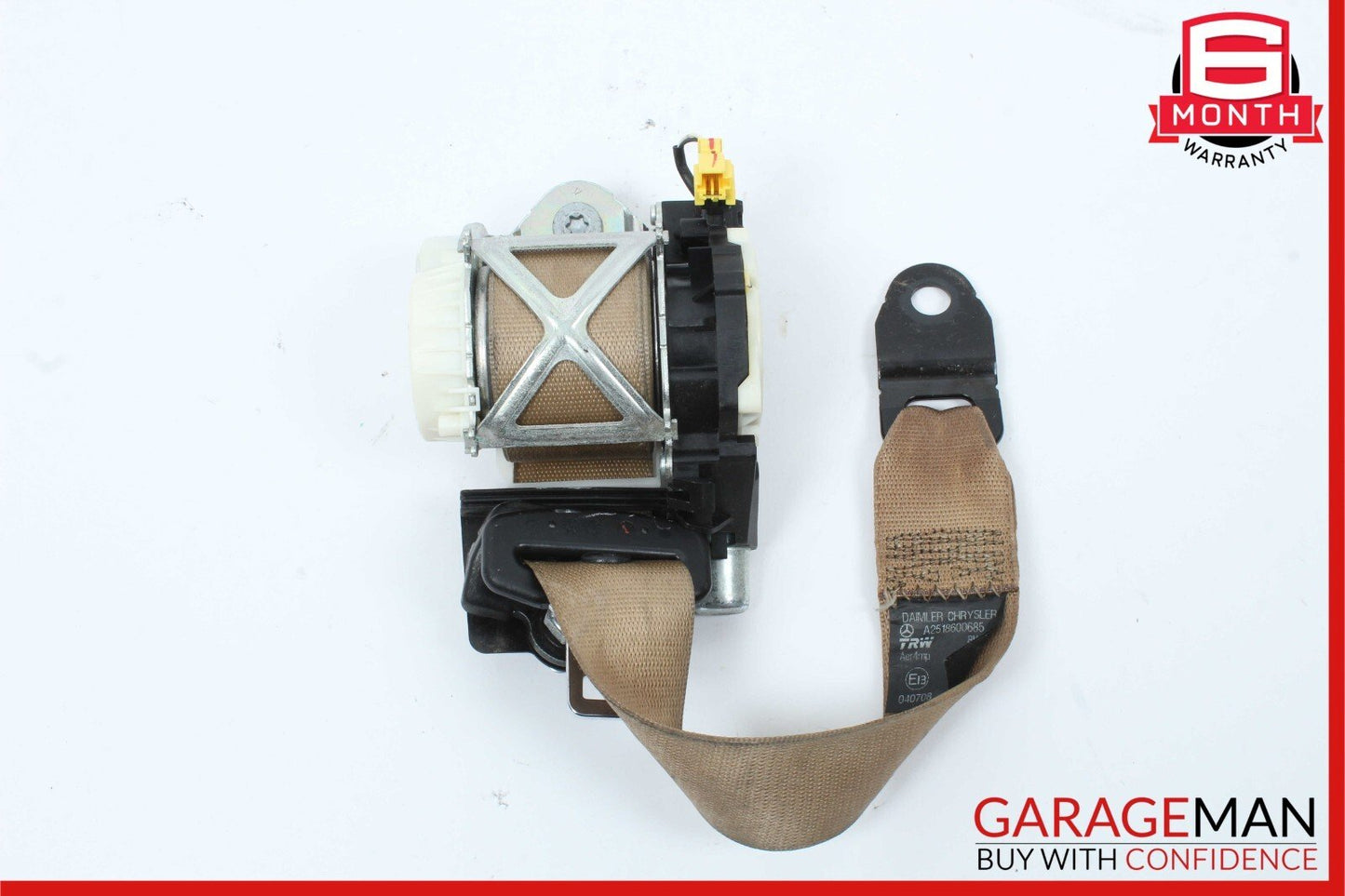 06-09 Mercedes W251 R350 Rear Right Side 3rd Row Seat Belt Seatbelt Retractor