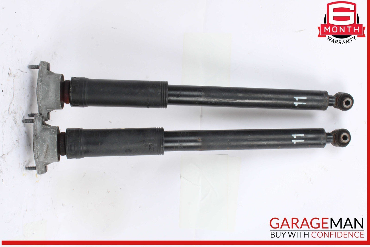 08-14 Mercedes W212 E350 C300 Rear Left & Right Shock Absorber Strut Set OEM