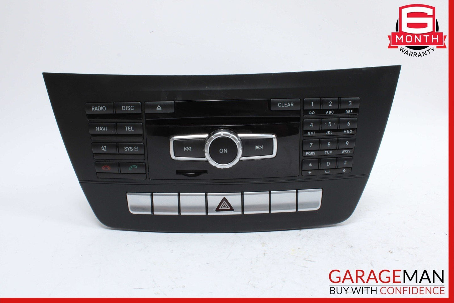 12-14 Mercedes W204 C250 C350 Navigation Command Head Unit DVD CD Audio OEM