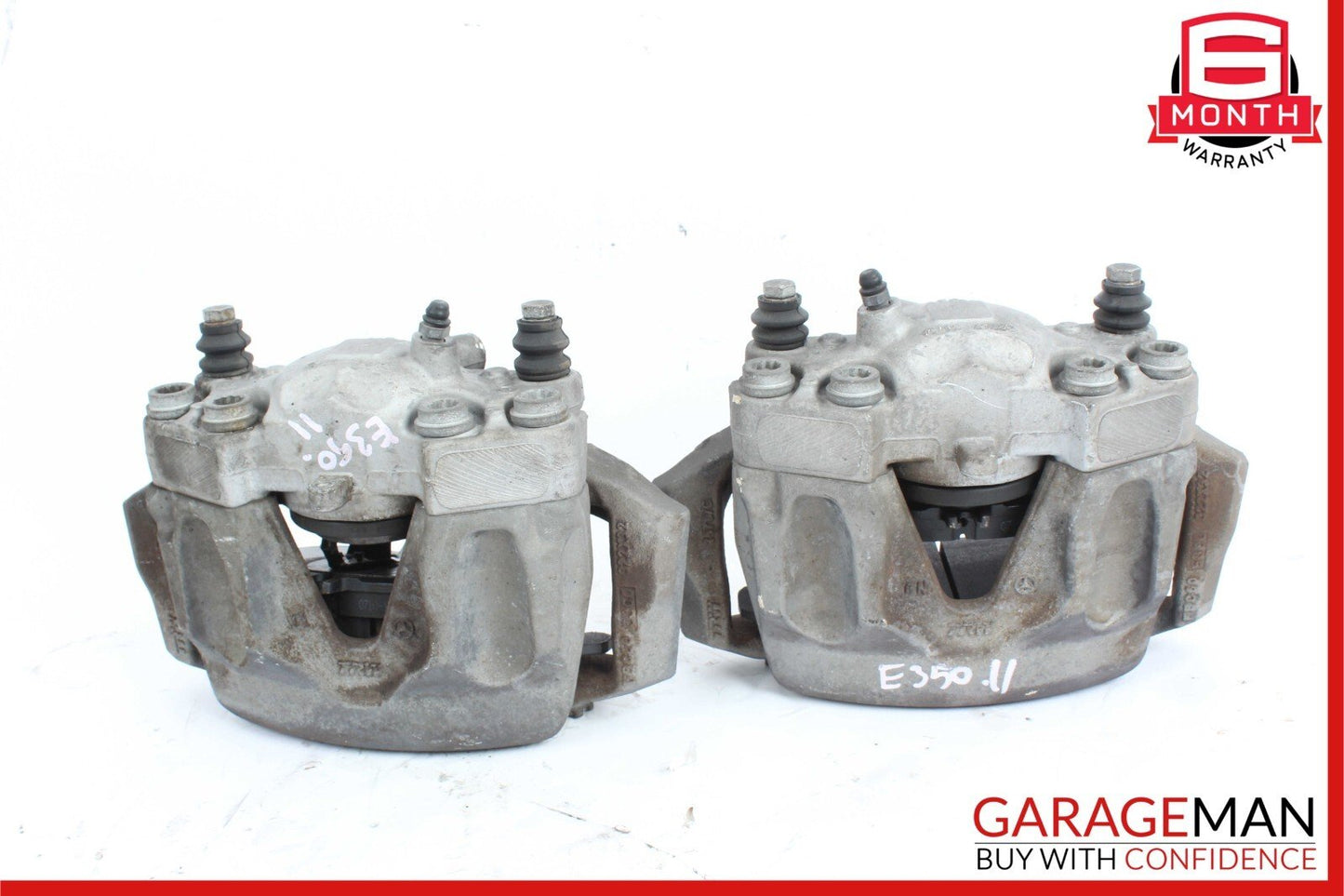 10-18 Mercedes W212 E350 CLS400 Front Brake Calipers Left and Right Set Of 2 Pc