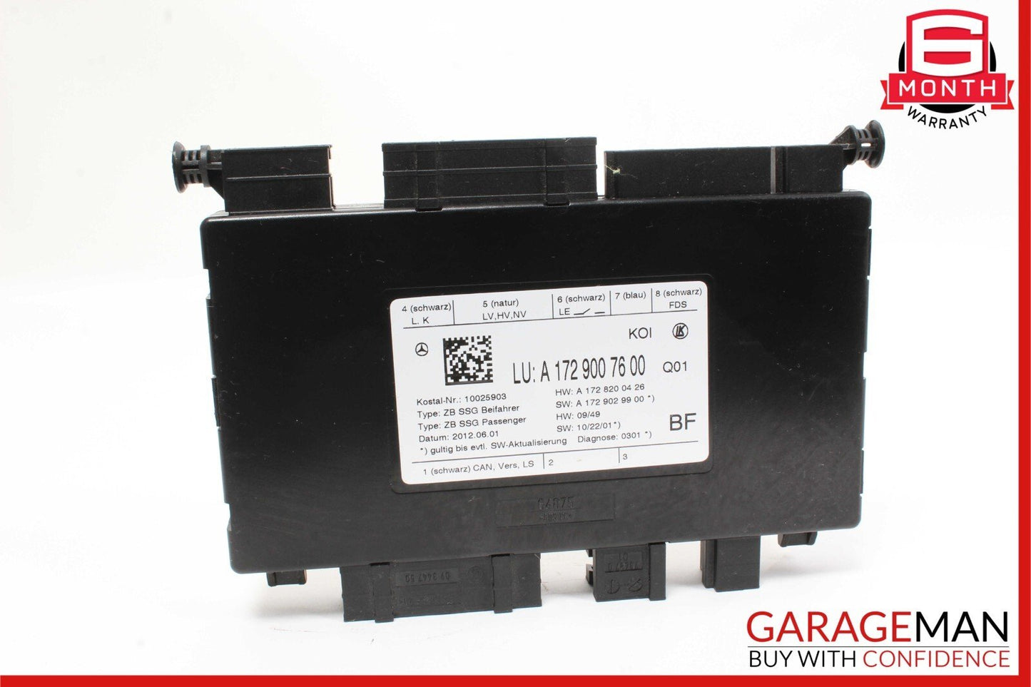 08-20 Mercedes SLC300 CLS400 E350 C250 Front Right Side Seat Control Module