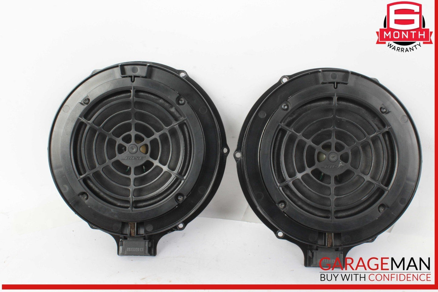 03-10 Porsche Cayenne 955 957 Bose Rear Left & Right Side Door Speaker Set OEM