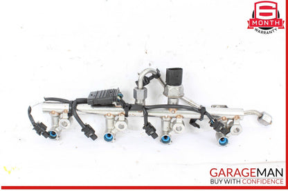12-15 Mercedes W204 C250 SLK250 1.8L M271 Fuel Injector Rail Line Assembly OEM