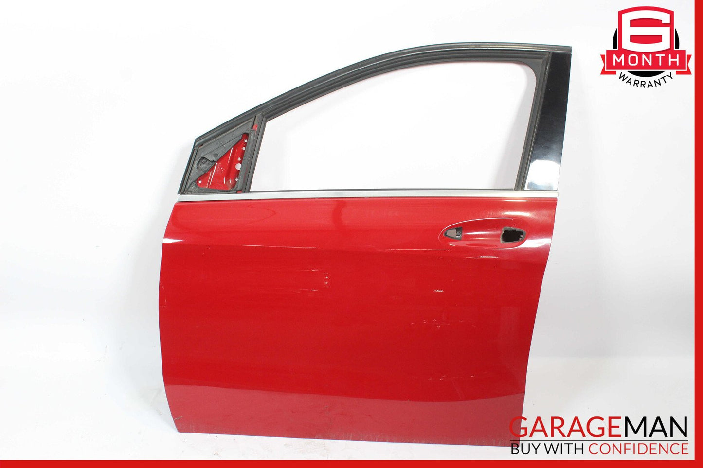 12-19 Mercedes W242 W246 B-Class Front Left Driver Side Door Shell Red OEM