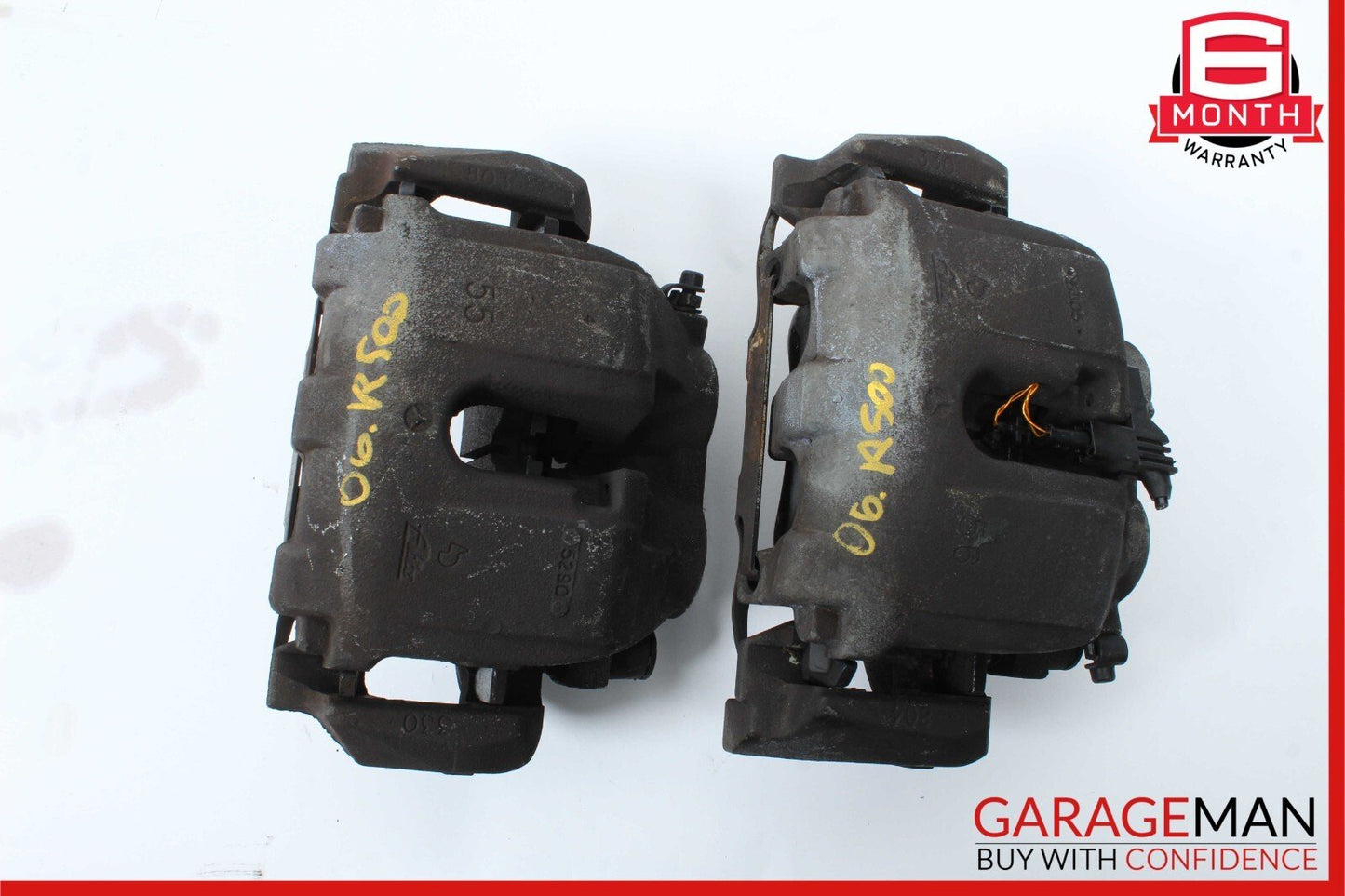 06-13 Mercedes W251 R500 ML350 GL550 Front Brake Calipers Set 1644202383 OEM